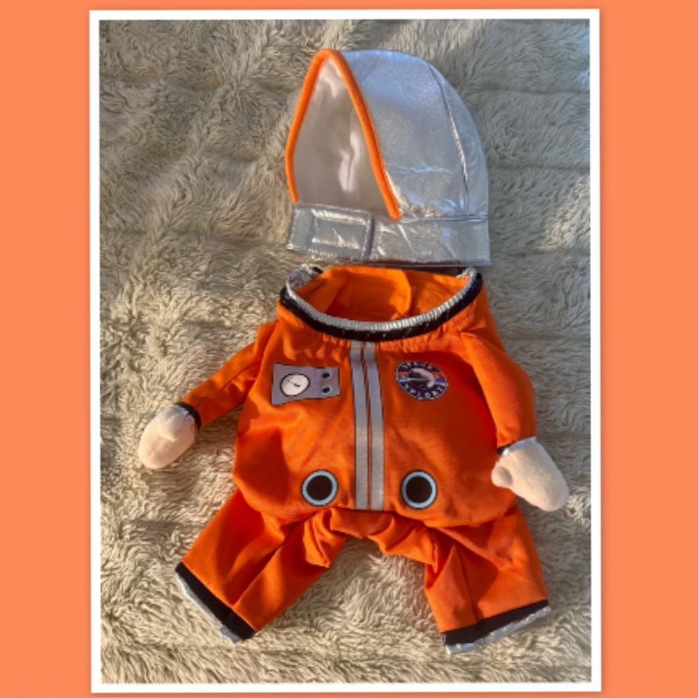 Pet Astronaut Space Explorer Costume Size Small- Halloween